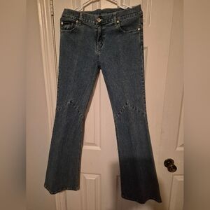 DKNY Dark Blue Flare Women's Jeans